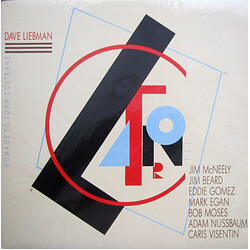 David Liebman Homage To John Coltrane Vinyl LP USED