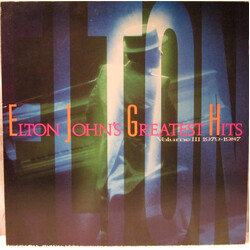 Elton John Greatest Hits Volume III 1979-1987 Vinyl LP USED