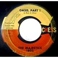 The Majestics (9) Oasis, Part 1 / Oasis, Part 2 VINYL 7" USED