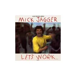 Mick Jagger Let's Work USED VINYL 12INCH PROMO 33 S RPM