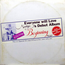 Mariya Takeuchi Everyone will Love Mariya's Debut Album Beginning Vinyl LP USED