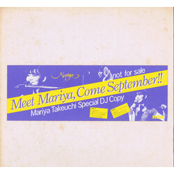 Mariya Takeuchi Meet Mariya, Come September!! Mariya Special DJ Copy USED VINYL 12INCH 33 S RPM COMPILATION PROMO STEREO