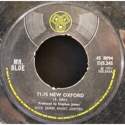 Mr. Bloe 71-75 New Oxford USED VINYL 7INCH 45 RPM SINGLE