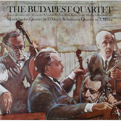 Budapest String Quartet / Felix Mendelssohn-Bartholdy / Robert Schumann Quartet In D Major / Quartet In A Minor Vinyl LP USED