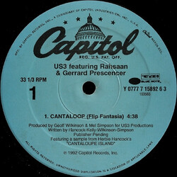 US3 / Rahsaan / Gerard Presencer Cantaloop VINYL 12" USED