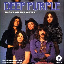 Deep Purple Smoke On The Water - 40th Anniversary Record Store Day Edition USED VINYL 7INCH RECORD STORE DAY SINGLE LIMITED EDITION