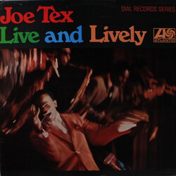 Joe Tex Live And Lively Vinyl LP USED