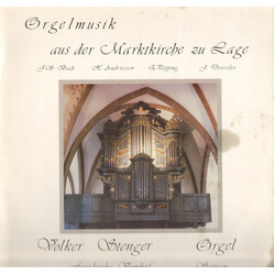 Volker Stenger / Friederike Vomhof Orgelmusik Aus Der Marktkirche Zu Lage Vinyl LP USED