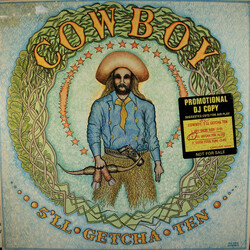 Cowboy (6) 5'll Getcha Ten Vinyl LP USED