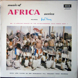 Hugh Tracey African Dances Of The Witwatersrand Gold Mines Part 1 ‎ Vinyl LP USED