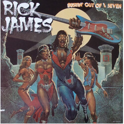 Rick James Bustin' Out Of L Seven Vinyl LP USED