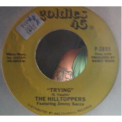 The Hilltoppers Trying / P.S. I Love You USED VINYL 7INCH 45 RPM SINGLE REISSUE