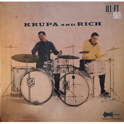 Gene Krupa / Buddy Rich Krupa And Rich Vinyl LP USED