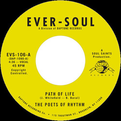 The Poets Of Rhythm Path Of Life USED VINYL 7INCH 45 RPM SINGLE