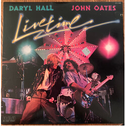 Daryl Hall & John Oates Livetime Vinyl LP USED
