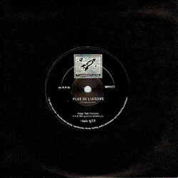 Tindersticks Plus De Liaisons USED VINYL 7INCH 45 RPM SINGLE SIDED