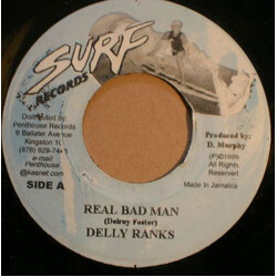 Delly Ranks Real Bad Man USED VINYL 7INCH SINGLE