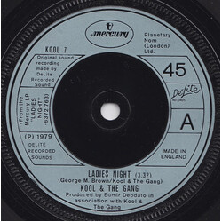 Kool & The Gang Ladies Night USED VINYL 7INCH 45 RPM SINGLE