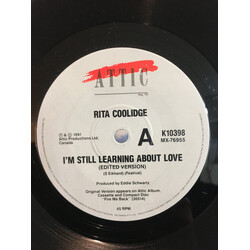 Rita Coolidge I'm Still Learning About Love USED VINYL 7INCH 45 RPM SINGLE