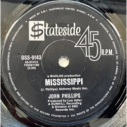 John Phillips Mississippi USED VINYL 7INCH 45 RPM SINGLE