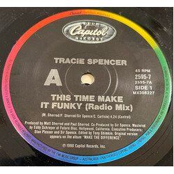 Tracie Spencer This Time Make It Funky USED VINYL 7INCH 45 RPM SINGLE