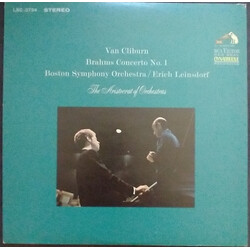 Johannes Brahms / Van Cliburn / Boston Symphony Orchestra / Erich Leinsdorf Concerto No. 1 Vinyl LP USED