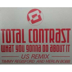 Total Contrast What You Gonna Do About It USED VINYL 12INCH ADVANCE PROMO STEREO