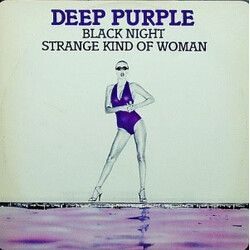Deep Purple Black Night / Strange Kind Of Woman USED VINYL 12INCH 45 RPM SINGLE STEREO