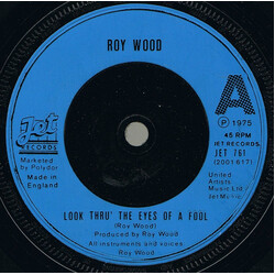 Roy Wood Looking Thru' The Eyes Of A Fool USED VINYL 7INCH MISPRINT
