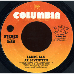 Janis Ian At Seventeen USED VINYL 7INCH 45 RPM SINGLE STYRENE