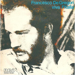Francesco De Gregori Viva L'Italia USED VINYL 7INCH 45 RPM STEREO