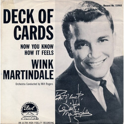 Wink Martindale Deck Of Cards USED VINYL 7INCH 45 RPM SINGLE
