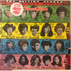 The Rolling Stones Some Girls Vinyl LP USED