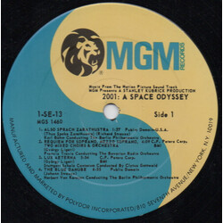 Various 2001 - A Space Odyssey (Music From The Motion Picture Sound Track) Vinyl LP USED