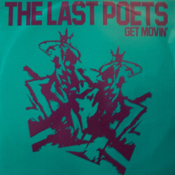 The Last Poets Get Movin' USED VINYL 12INCH SINGLE 45 RPM