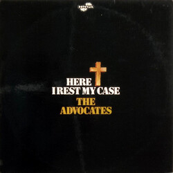 The Advocates (3) Here I Rest My Case Vinyl LP USED