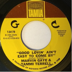 Marvin Gaye / Tammi Terrell Good Lovin' Ain't Easy To Come By Vinyl 7" USED