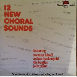 Charter Jazz-rock Ensemble / Charter Chamber Chorus 12 New Choral Sounds Vinyl LP USED