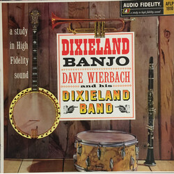 Dave Wierbach And His Dixieland Band Dixieland Banjo Vinyl LP USED