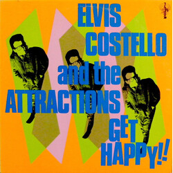 Elvis Costello & The Attractions Get Happy!! Vinyl LP USED