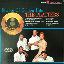 The Platters Encore Of Golden Hits Vinyl LP USED
