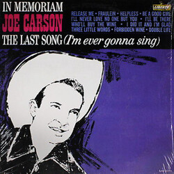 Joe Carson In Memoriam Vinyl LP USED