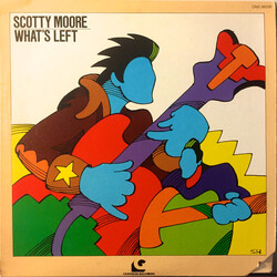 Scotty Moore What's Left Vinyl LP USED
