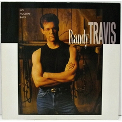 Randy Travis No Holdin' Back Vinyl LP USED
