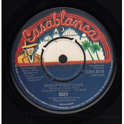 Kiss Shout It Out Loud USED VINYL 7INCH 45 RPM SINGLE
