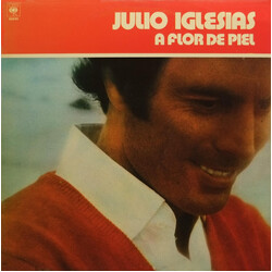 Julio Iglesias A Flor De Piel Vinyl LP USED