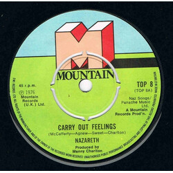 Nazareth (2) Carry Out Feelings USED VINYL 7INCH 45 RPM SINGLE