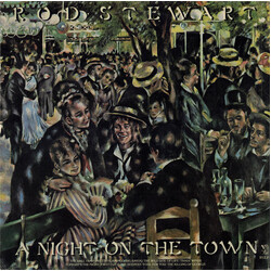 Rod Stewart A Night On The Town Vinyl LP USED