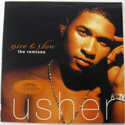 Usher Nice & Slow (The Remixes) USED VINYL 12INCH 33 S RPM