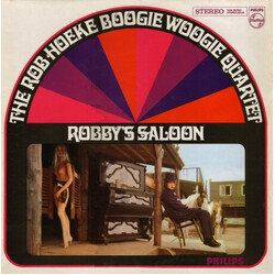 Rob Hoeke Boogie Woogie Quartet Robby's Saloon Vinyl LP USED